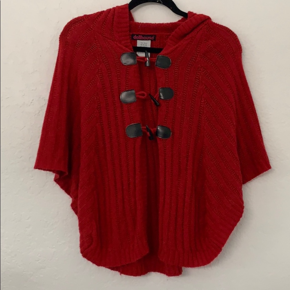 Red poncho!!!